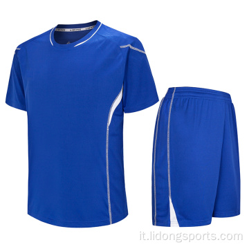 Jersey di calcio personalizzato / uniforme da calcio impostato per bambini